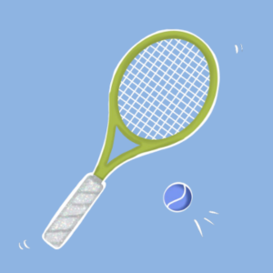 Tennis racket And ball of Myra – The Fearless Adventurer | Lilprincess World